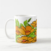 Personalized Field of Poppies Kaffeetasse (Links)
