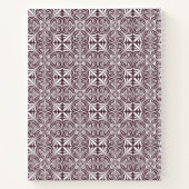 Personalized fig Floral Notebook   Notizblock (Rückseite)