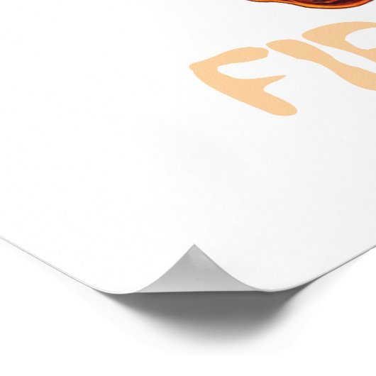 Personalized Firefighter Skull Fireman Fire Dept Poster (Ecke)