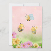 Personalized First Day of School Fairy Letter Einladung (Rückseite)