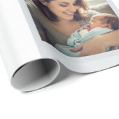 Personalized First Mother’s Day After Adoption Geschenkpapier (Rolleneckpunkt)