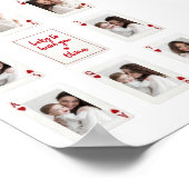 Personalized First Mother’s Day Photo Collage  Poster (Ecke)