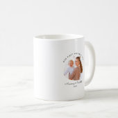 Personalized First Mother's Day Gift for Mom  Kaffeetasse (VorderseiteRechts)