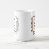 Personalized first  year anniversary typography  kaffeetasse (Mittel)