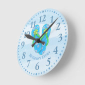 Personalized Flip flop Wall Clock Runde Wanduhr (Winkel)