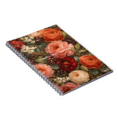 Personalized Floral Botanical Journal Women's Day  Notizblock (Rechte Seite)