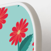 Personalized Floral Pickleball Paddle (Linke Seite)