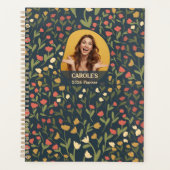 Personalized Floral Planner – Weekly & Monthly Planer (Vorderseite)
