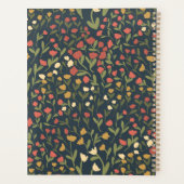 Personalized Floral Planner – Weekly & Monthly Planer (Rückseite)