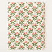 Personalized Floral Teacher Planner Planer (Rückseite)