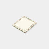 Personalized Floral Teacher Sticky Notes Post-it Klebezettel (angewinkelt)