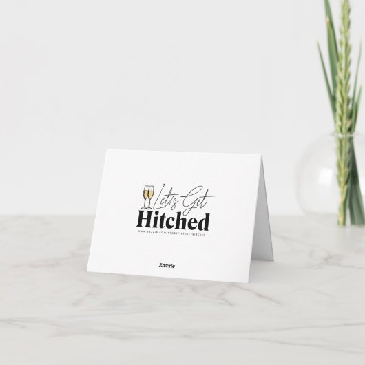 Personalized Floral Wedding Thank You Notes Dankeskarte (Rückseite)