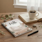 Personalized Floral & Western Desert Notizblock