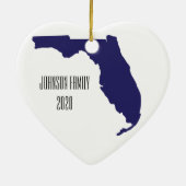Personalized Florida Ornament (Hinten)