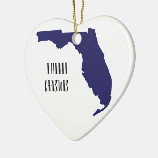 Personalized Florida Ornament (Links)