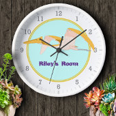 Personalized Flying Pterodactyl Dinosaur 1 Uhr