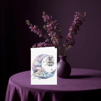 Personalized Folded Card Karte