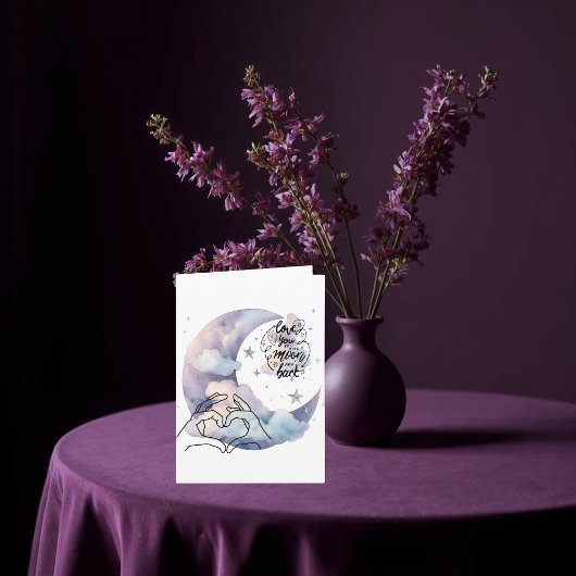 Personalized Folded Card Karte