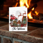 Personalized Folded Greeting Card Karte