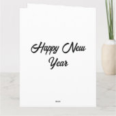 Personalized Folded Greeting Card Karte (Rückseite)