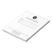 Personalized Follow Up Notes Notepad Notizblock (Rotiert)
