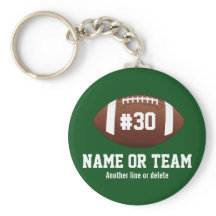 Personalized Football Design Name, Number, Team