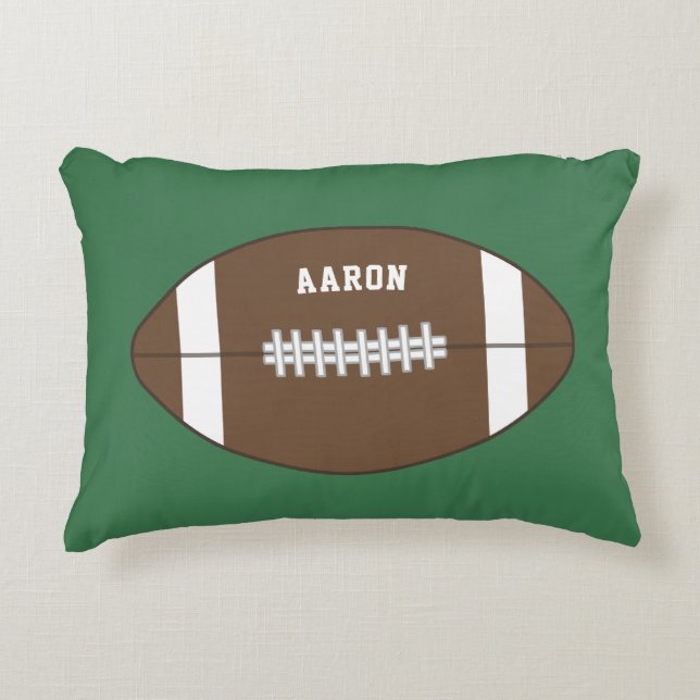 Personalized Football Pillow Dekokissen (Vorderseite)