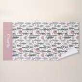 Personalized Forest Tree Kids Badehandtuch (Badehandtuch)