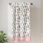 Personalized Forest Tree Kids Strandtuch