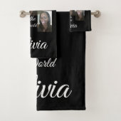 PERSONALIZED FOTO BADHANDTUCH SET (Insitu)
