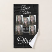 PERSONALIZED FOTO BADHANDTUCH SET (Handtuch)