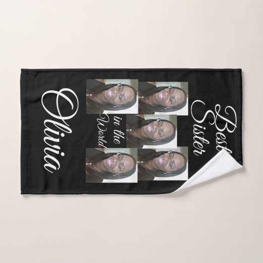 PERSONALIZED FOTO BADHANDTUCH SET (Handtuch)