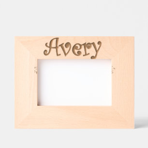 Personalized Foto frame boy Avery Geätzte Rahmen