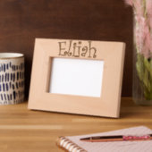 Personalized Foto frame Elijah / Bilderrahmen Geätzte Rahmen (Links)