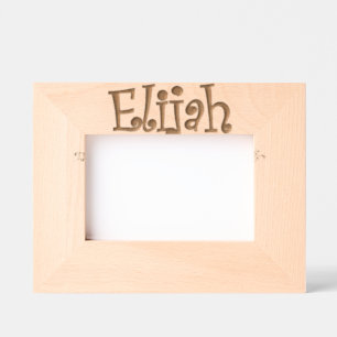 Personalized Foto frame Elijah / Bilderrahmen Geätzte Rahmen