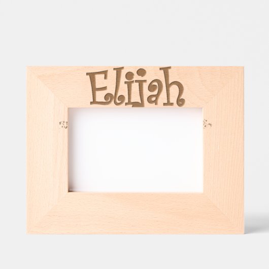 Personalized Foto frame Elijah / Bilderrahmen Geätzte Rahmen (Vorderseite)