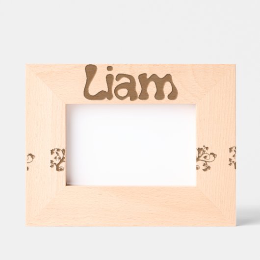 Personalized Foto von Frame Liam / Frame Foto Liam Geätzte Rahmen (Vorderseite)