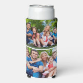 Personalized Four Photo Can Cooler Selters Dosenkühler (Seltzer Vorderseite)