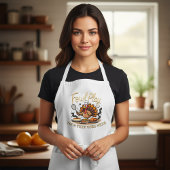 Personalized "Fowl Play" Funny Thanksgiving Schürze