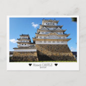 Personalized, From Himeji Castle  with Love Postkarte (Vorderseite)
