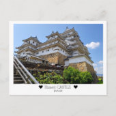 Personalized, From Himeji Castle  with Love Postkarte (Vorderseite)