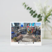 Personalized, From SHIBUYA CROSSING  with Love Postkarte (Stehend Vorderseite)
