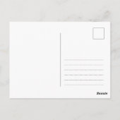 Personalized, From SHIBUYA CROSSING  with Love Postkarte (Rückseite)