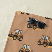 Personalized Front Loader Truck Kids Strandtuch (Beispiel)