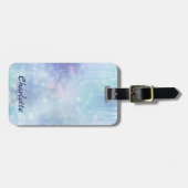 Personalized Frozen Icicles Gepäckanhänger (Vorderseite horizontal)