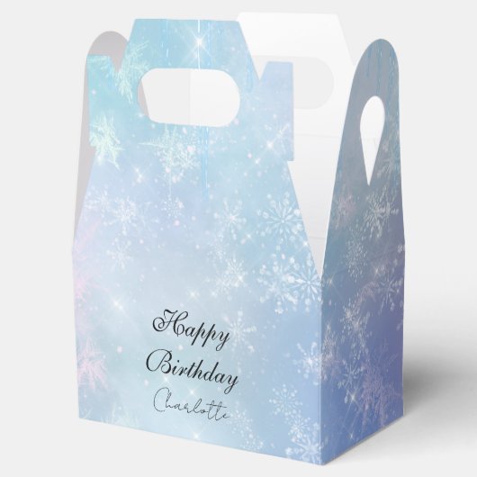 Personalized Frozen Icicles Geschenkschachtel (Geöffnet)