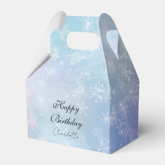 Personalized Frozen Icicles Geschenkschachtel (Vorderseite)