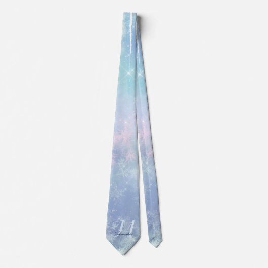 Personalized Frozen Icicles Krawatte (Vorderseite)