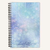 Personalized Frozen Icicles Notizblock (Vorderseite)