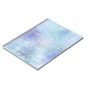 Personalized Frozen Icicles Notizblock (Linke Seite)